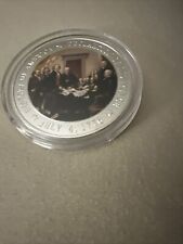 Commerative Coin Presidents Day 1776 US Declaration of Independence picture