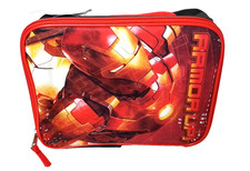 Vtg Marvel Avengers Iron Man Soft School Lunch Cold Carry Bag New NOS Tags 2013 picture