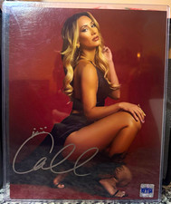 Carmella WWE Autographed 8x10 Wrestling Model Photo Leah Van Dale GTG Authentic picture