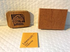 Vintage New in box 1977 Lasercraft AMTRAK Belt Buckle Carved wood relief picture