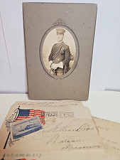 1898 Photo Soldier 1st Nebraska Spanish Civil War Remember The Maine RRP 470 picture