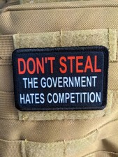 don't steal the government hates competition  2