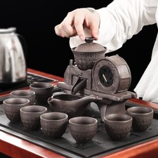 Vintage Portable Lazy Purple Sand Automatic Anti-scald Gongfu Tea Set picture