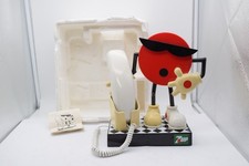 Vintage 1990 7UP Cool Spot Mascot Character Telephone Desk Phone w Manual picture