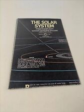 The Solar System Map National Geographic Society 1981 picture