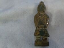 2/23C Ancient Chinese Han Dynasty Jade Soldier Statue 200 bc 200ad picture