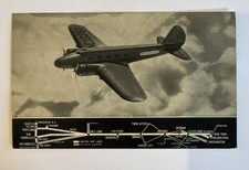 United Airlines Boeing 247-D RPPC Postcard - Vintage 1930s picture