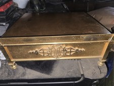 Antique Brass Missal Stand, Church Book Stand, Adjustable IHS picture