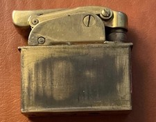 Vintage 60-70s Gold Tone Crown Zippo Lighter SWITZERLAND COLLECTABLE picture