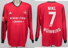Match Worn Player Jersey 1st FC Nürnberg 2004 Marek Nikl Bundesliga picture