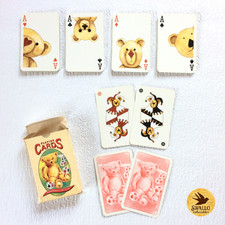 Vintage Teddy Bear playing cards by Peter Wood - Lyons Quickbrew Tea - 56 cards picture