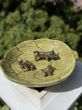 Miniature Brass 3 Piece Set Collectible  picture