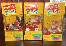 Vintage 1993 Coca Cola Kids Carmen Lauren Nicole Set Of 3 Coca Cola Memorabilia picture