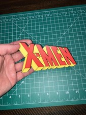 3D Printed X-Men Marvel Comics Sign Logo Display 5.5”x3”x0.5” picture