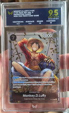 ARK Gem Mint 9.5 P-075 Promo Monkey D Luffy Tin Pack Set Vol. 2 picture