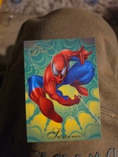 2019 Marvel Flair Trading Cards Upper Deck Buyback 94 Flair Spiderman 16/20 picture