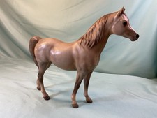 Vintage 1980s Breyer #805 Proud Arabian Mare Dappled Rose Grey picture