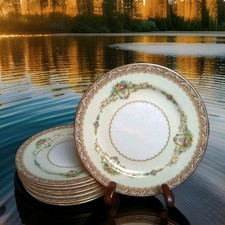 7 Noritake N77 Dessert Bread Plates Occupied Japan 6.5