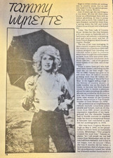 1981 Country Western Musician Tammy Wynette picture