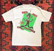 1986 Red Hot Chili Peppers Vintage Cotton White Men S-4XL T-Shirt picture