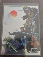 Topps Chrome Star Wars Galaxy Jedi A La Kurosawa #88 picture