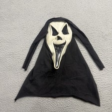 Vintage Scream Mask Grin Smiling Fun World Div Glow In Dark Ghost Face picture