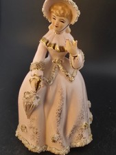 Geo Lefton early lady vase  crown mark 7.5