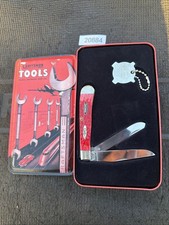 Case Xx Sears Craftsman USA Nos 71646 Trapper Dark Red Pocketknife Rare Notes picture