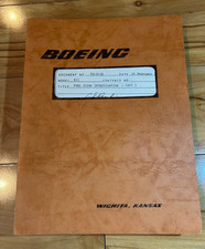 Boeing Document No.D3-2135 Technical Report from 1959 all Model picture