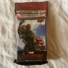 Upper Deck Avengers Age of Ultron sealed 31 card pack  1-3D card In every Pack picture