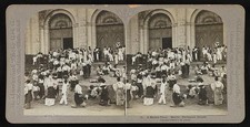 Photo:Manila Philippine Islands 1902 Market Place Crowd Market Scene picture
