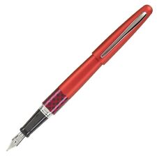 Pilot MR Retro Pop Red Barrel Fountain Pen, Fine Nib, New in Blister Pack picture