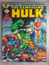 THE RAMPAGING HULK   #24  MARVEL TREASURY SIZE EDITION  LOWER GRADE  1979 picture