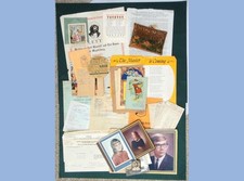  LOT antique 1920-70s WILLIAM SHUPP ESTATE 47pc EPHEMERA READING BERKS CTY PA  picture