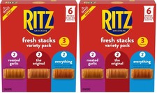 RITZ Fresh Stacks Original, Everything, and Garlic 8.85 Ounce (Pack of 2) picture