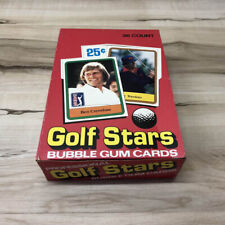 1981 Donruss GOLF STARS Trading Cards Empty Display Box picture