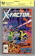 X-Factor 1D CBCS 9.6 Witnessed Sig Shooter/Rubinstein/Simonson 1986 picture