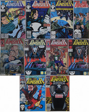Punisher Vol 2 #3 5 7 12 18 19 20 45 46 48 Marvel 10 Comics + 1991 Kingpin Card picture