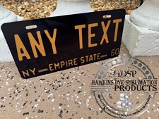 1950s–1960s New York City License Plate Replica | Custom Text Aluminum Tag picture