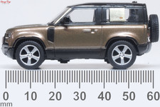 Oxford Diecast Land Rover Defender 90 New Godwana Stone 1/76 Scale  picture