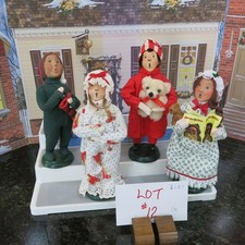 Vintage 4 Byers Choice Kids  $110 (Lot 12)  from 1985,  2011, Talbots 2000 picture