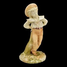 Antique Royal Worcester Hadley Boy Figurine 1129 picture