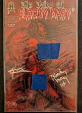 Tales of Bloody Mary #1 -  Signed SDCC by Tom Carlton - Bloody Mary Comics  picture