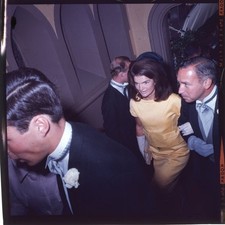 Jacqueline Kennedy Onassis Jackie O Original Camera 2.25 x 2.25 Transparency picture