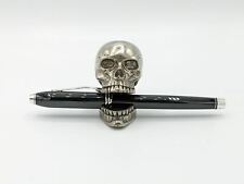 Jac Zagoory Designs Skull Laugh Aloud Pewter Full Size Pen Holder (PH113) picture