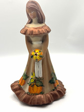 Fenton Hand Painted Signed OOAK Bridesmaid Figurine by M. Caplinger 2026 picture