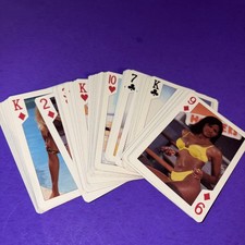 Vtg Hooters Girls Playing Cards - Missing 1 Joker  picture