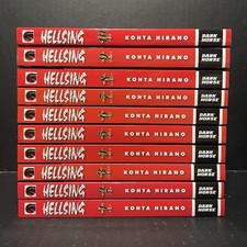 Hellsing Manga Volumes 1-10 Complete Brand New English US Authentic Dark Horse picture