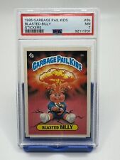 1985 GPK Garbage Pail Kids 1st Series Stickers #8b Blasted Billy PSA 7 Near Mint picture