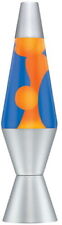 Lava® Lamp 14.5'' Orange Wax/Blue Liquid/Silver Base & Cap [New ] Decor, Lamp picture